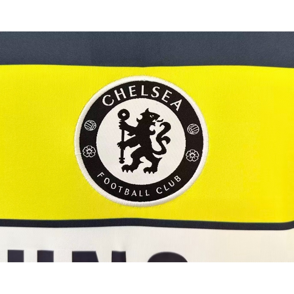 Áo Bóng Đá Ngắn Tay Đội chelsea 2 Mùa Giải 2011-12 Mau Khô Size s-Xl