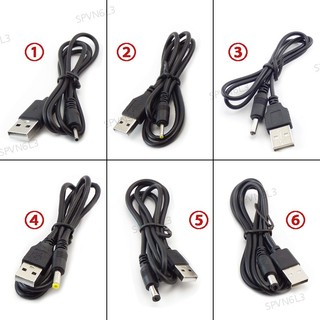 Dây cáp nối nguồn usb type a male sang dc 3.5 1.35 4.0 1.7 5.5 2.1 5.5 2.5mm male vn6l3