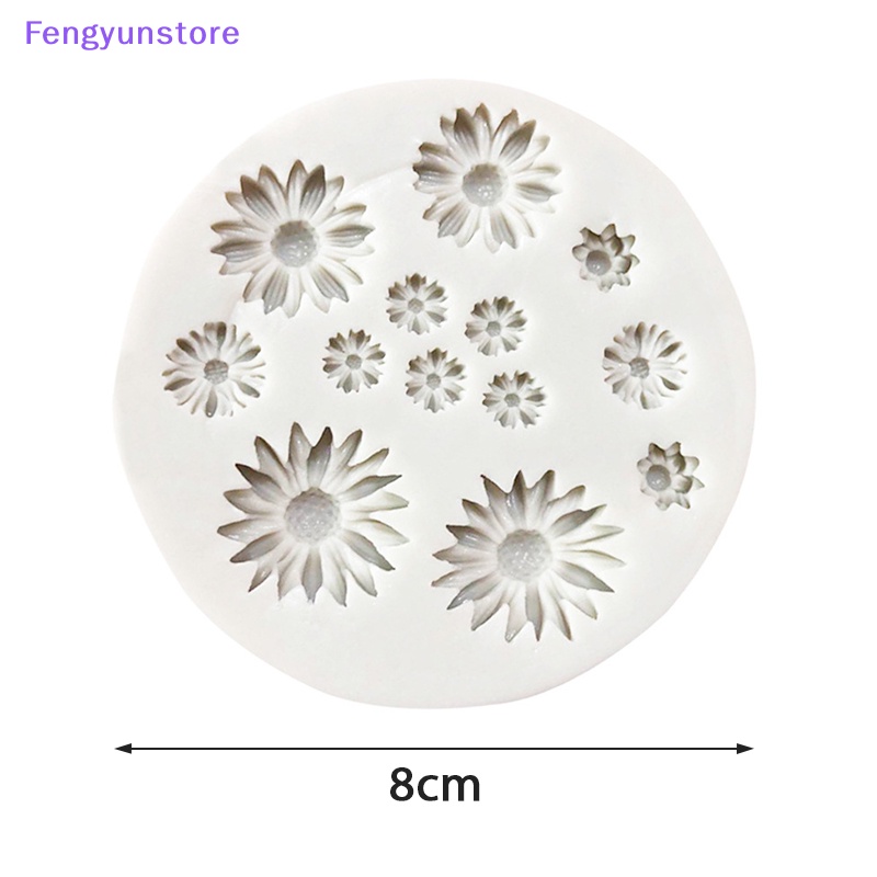 Khuôn Silicon Làm Bánh Hình Hoa Cúc Xinh Xắn vn