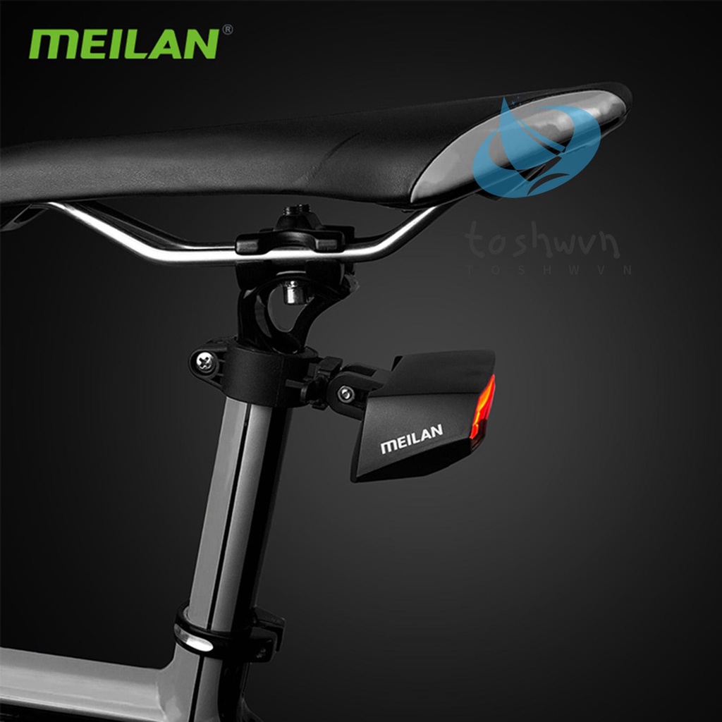 Meilan Đèn led Tín Hiệu Không Dây Gắn Đuôi Xe Đạp x5