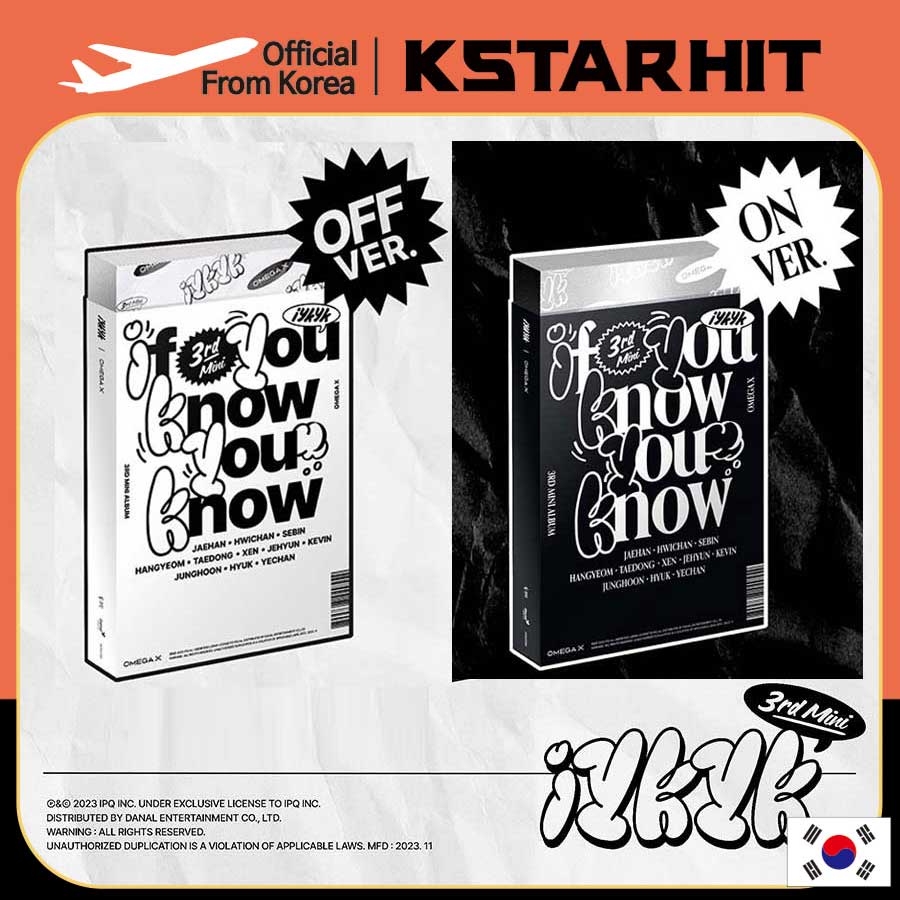 OMEGA X - 3rd Mini Album [ iykyk ]