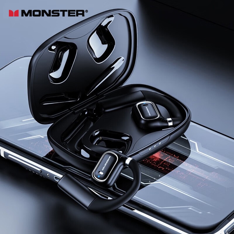 Tai Nghe Bluetooth Không Dây Monster XKO01 Kết Nối HD Âm Thanh Sống Động Và Phụ Kiện Chống Nước Chống Ồn Kèm Mic