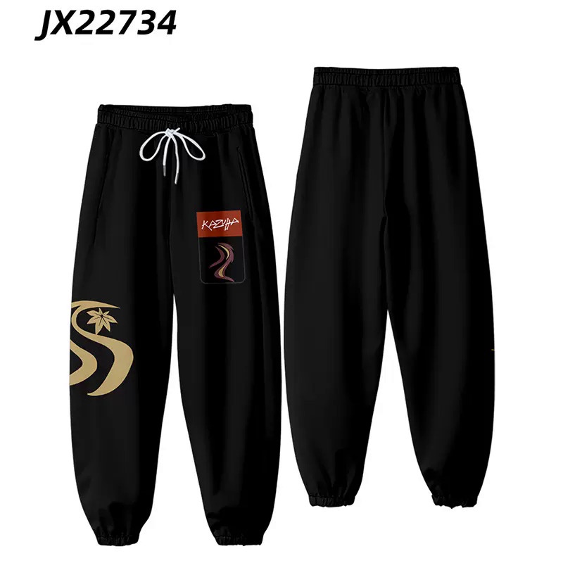 Genshin Áo hoodie Tay Dài In Hình kaedehara kazuha 3d Có Khóa Kéo Thời Trang Thường Ngày unisex