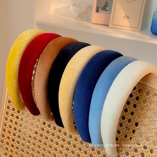 Thời Trang Băng Đô Cài Tóc Chất Liệu Xốp