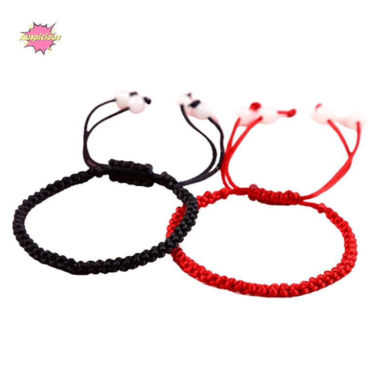 Vòng Tay Bùa May Mắn Dây Đỏ Dân Tộc Bảo Vệ Sự May Mắn Cho Thành Công