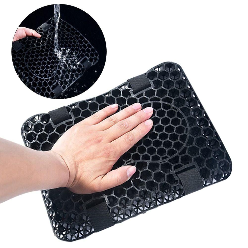 Yveta Đệm Lót Yên Xe Máy Hình Tổ Ong 3D Thoáng Khí Chống Trượt