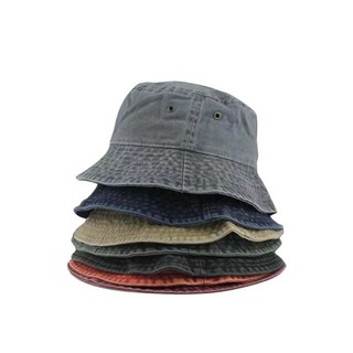 Nón bucket panama Trơn Màu Thời Trang Mùa Hè unisex y2k Sự Bảo Vệ