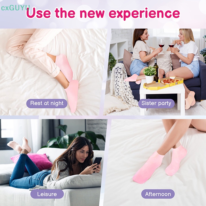 1 Cặp gel silicone Tẩy Tế Bào Chết Dưỡng Ẩm Tái Tạo Da Chân