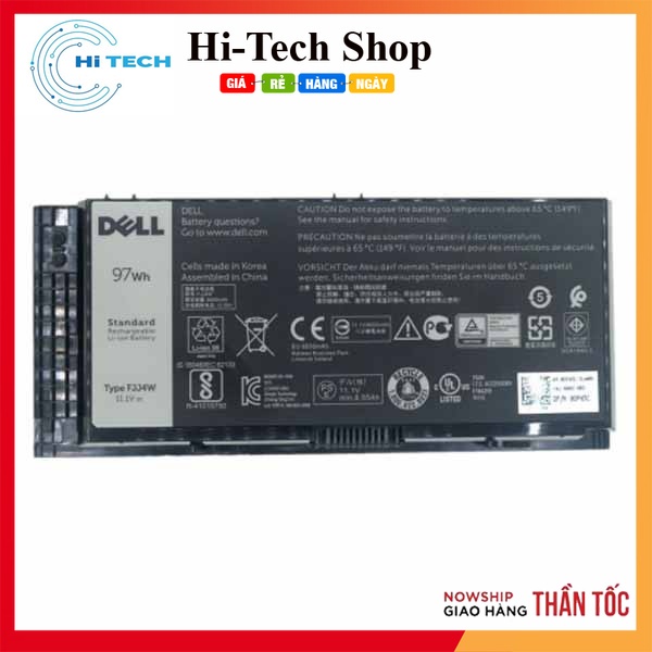 Pin Zin LoGo DELL cho Laptop Dell Precision M4600 M4700 M6600 M6800