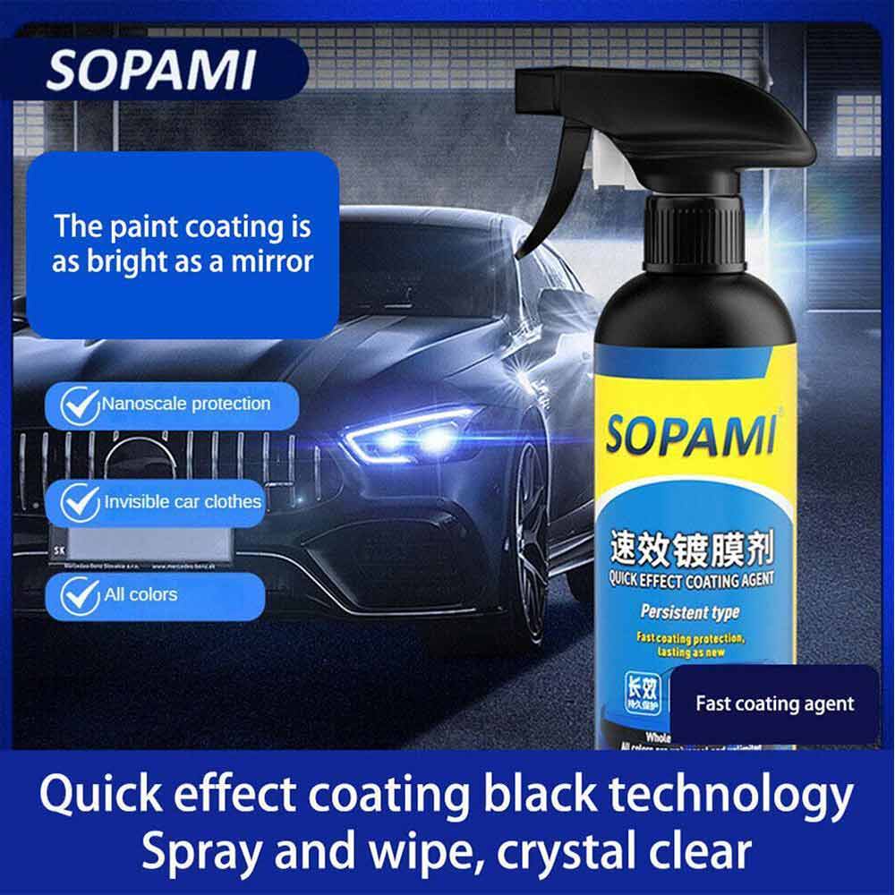 Sopami Car Coating Spray, Sopami Quick Effect Coating Agent 500ML