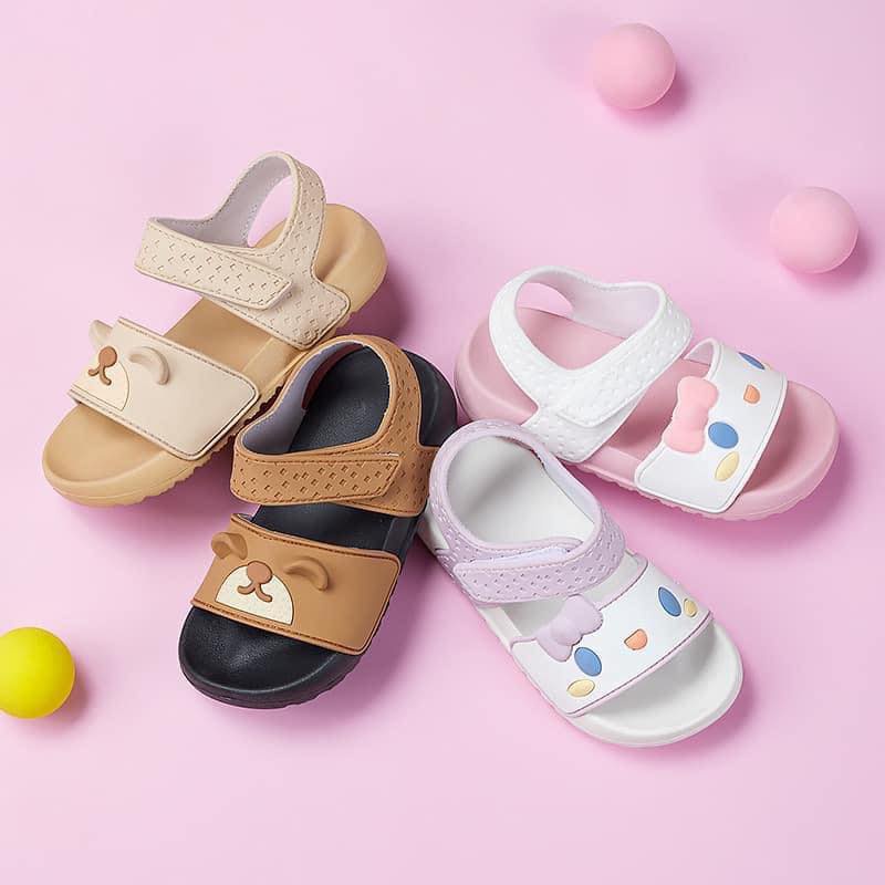 Sandal Mario Xốp Mềm Nhẹ Hình Dễ Thương Cho Bé
