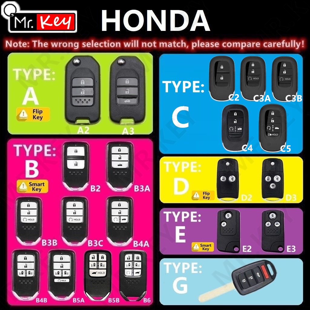 Vỏ Da Lộn Bảo Vệ Chìa Khóa Xe Hơi honda accord civic fit hrv crv xrv 2022-2024