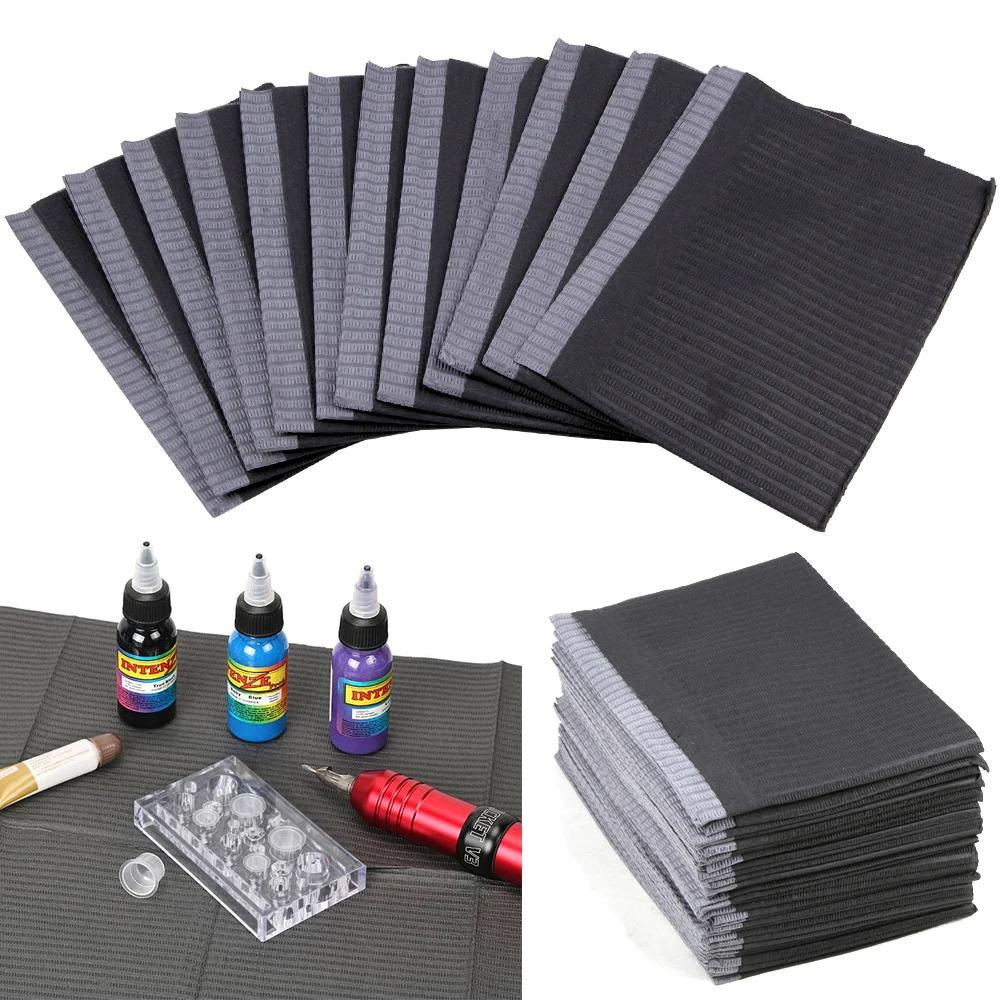 Set 5 / 10 / 20 / 25 Miếng Giấy Y Tế Hai Lớp Chống Thấm Nước Dùng Một Lần Hình Xăm Tiện Lợi