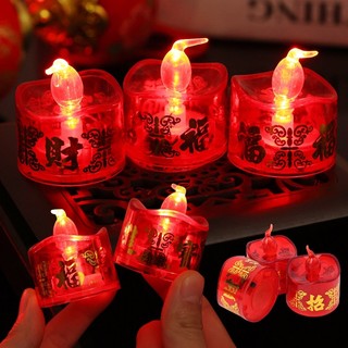Đèn led hình nến điện tử không lửa trang trí lễ hội / lễ hội truyền thống lãng mạn