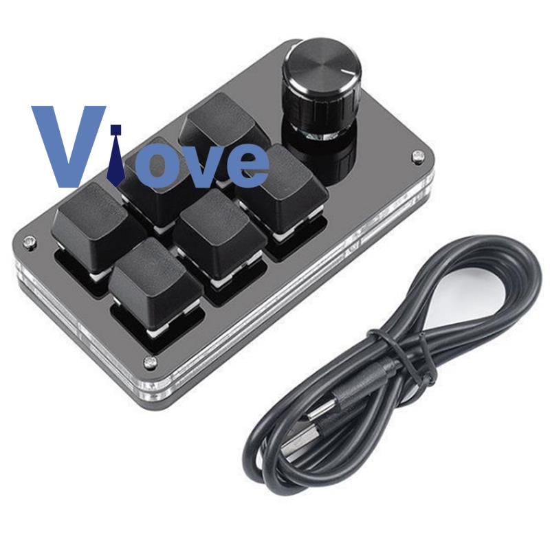 Bàn Phím Chơi Game 6 Nút mini Tùy Chỉnh macro