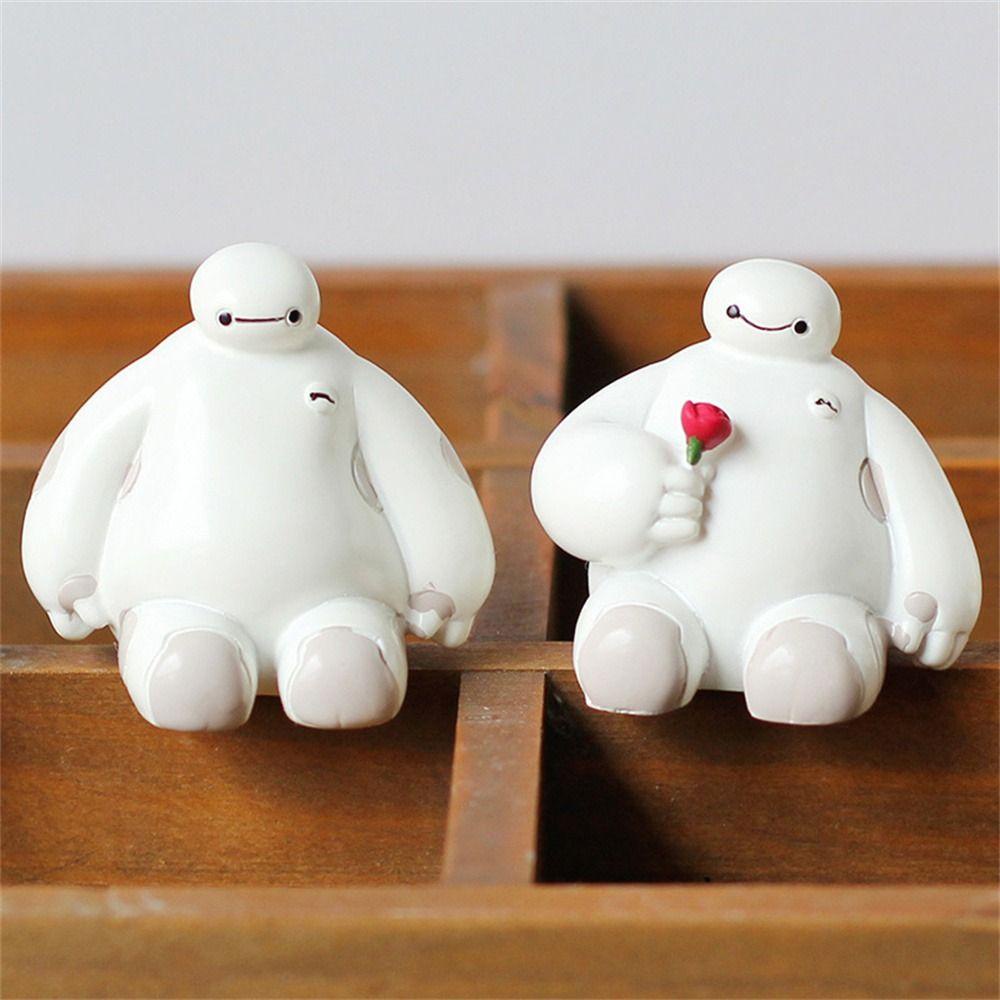 Lanfy Mô Hình robot baymax Hoạt Hình big hero Thủ Công Mỹ Nghệ Trang Trí Nhà Cửa