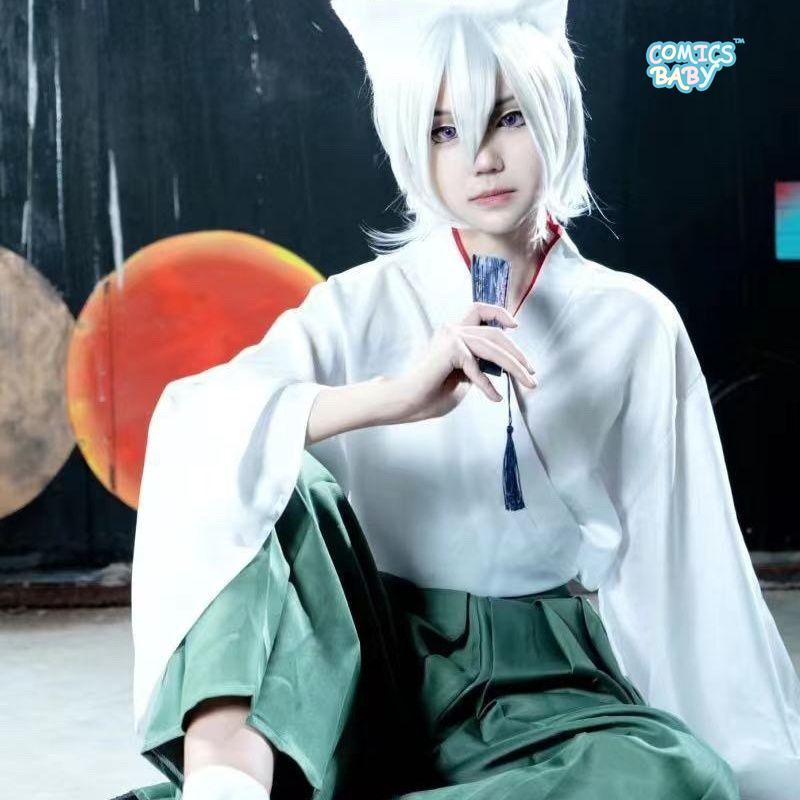 Kamisama love mi zu ki cosplay Costume Kimono Pants Set Halloween Uniform Women men