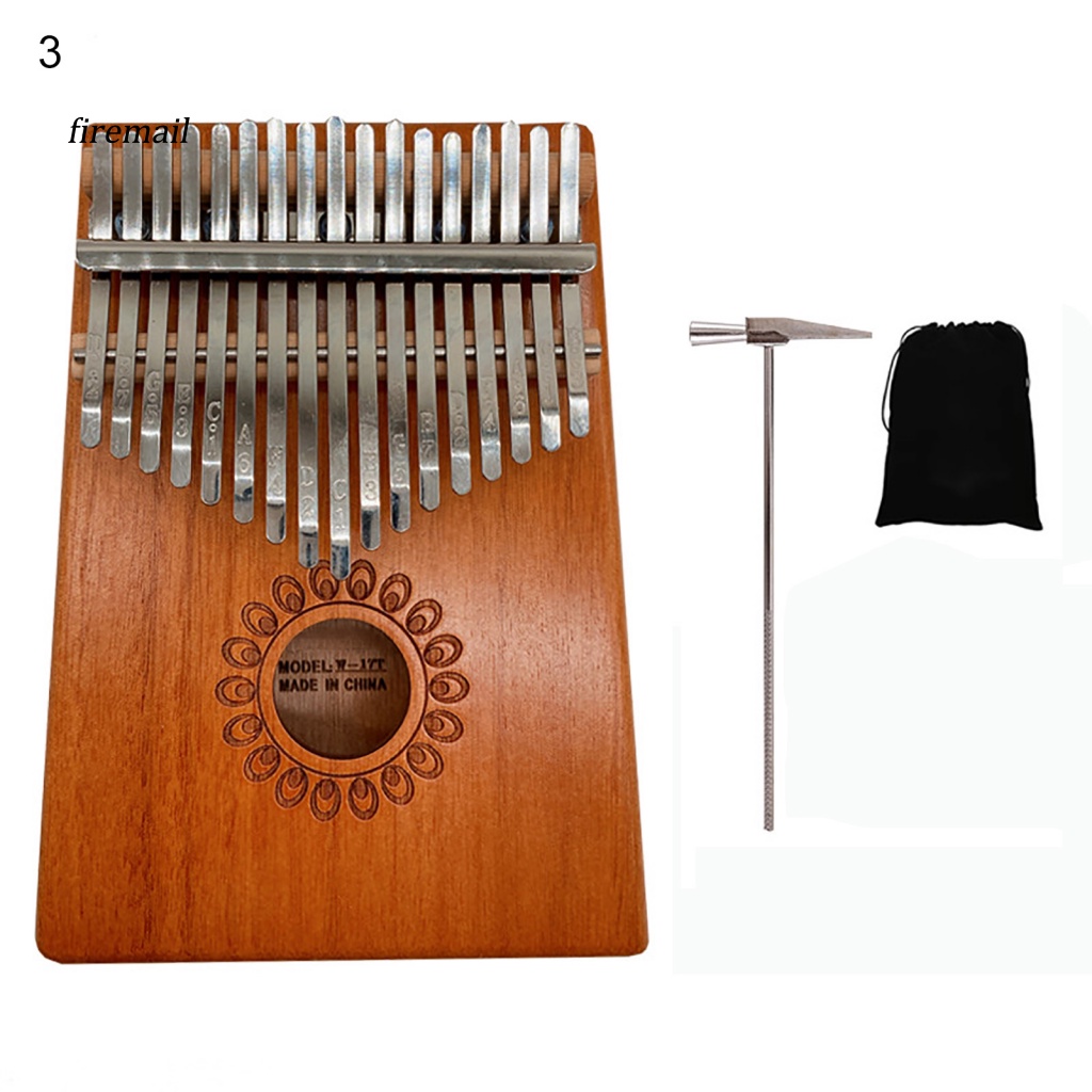 Đàn kalimba 17 Phím Có Thanh Bảo Vệ Ngón Tay Cái