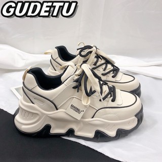 GUDETU  Giày Thể Thao Đế Dày Tăng Chiều Cao Chống Trượt Và Thoải Mái Thời Trang
