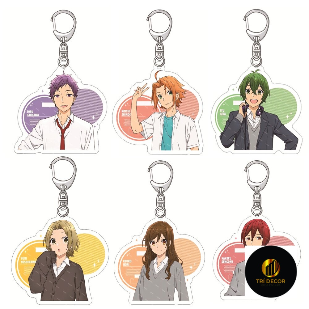 Móc khoá Anime Horimiya HORI-san To MIYAMURA-kun OVA Miyamura Izumi Hori Kyoko Phụ Kiện Trang Trí Tú