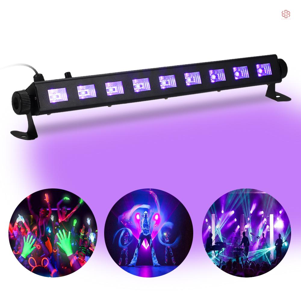 Đèn led uv Ánh Sáng Đen 9 Bóng 27w Ánh Sáng Cao Cố Định Di Động Có Thể Điều Chỉnh Trang Trí Quán bar / Nhà Hàng