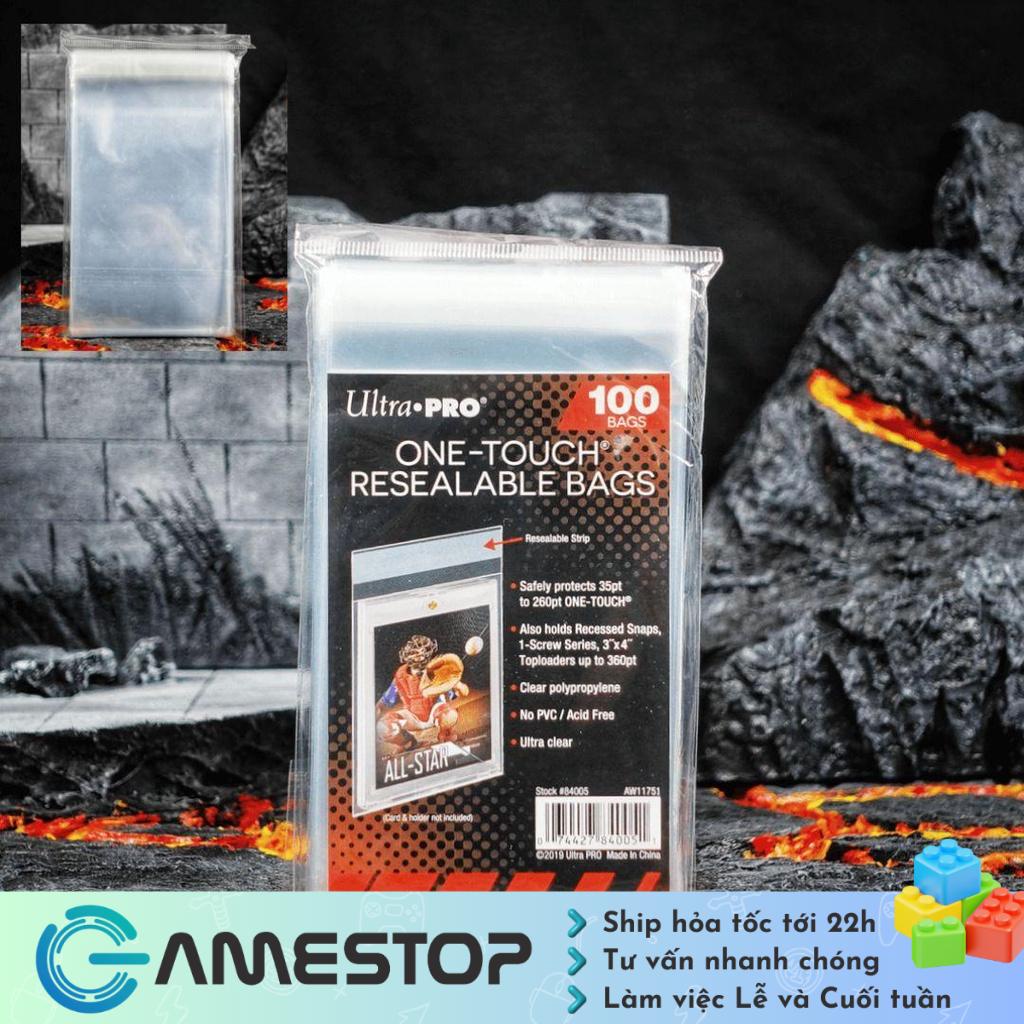 Bọc thẻ bài cao cấp Ultra Pro One Touch Resealable Bags 100 CT PHUKTCG95