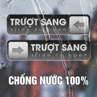 Bộ 2 miếng dán trượt sang dán cửa kính cửa lùa