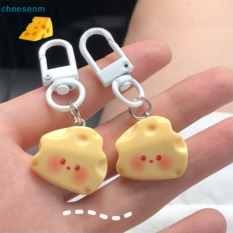 Móc Khóa Hình Phô Mai Dễ Thương Dùng Trang Trí Điện Thoại / Chìa Khóa / Túi Xách vn