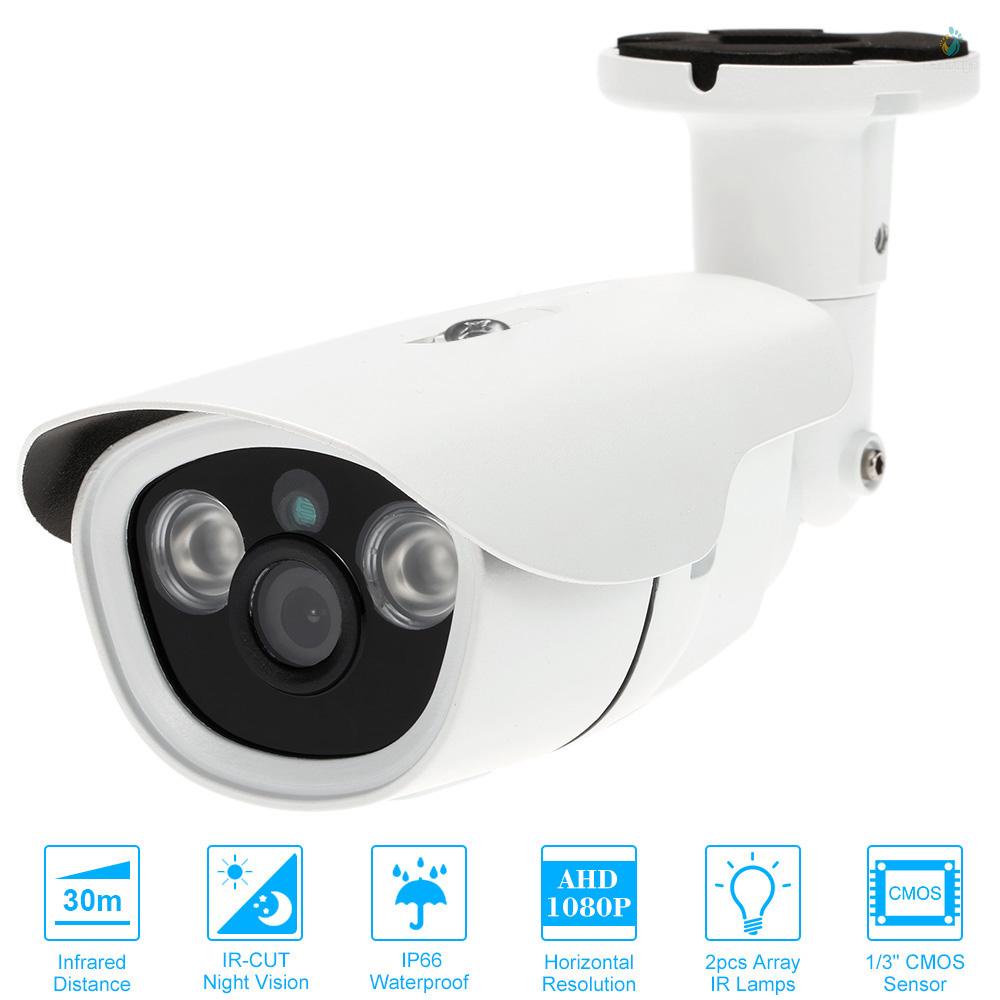 Camera 1080p 2.0mp ahd cctv 3.6mm 1 / 3 '' cmos 2 Đèn Led ir Chống Mưa Trong Nhà / Ngoài Trời