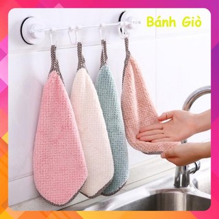 Khăn lau tay sợi len mềm mịn