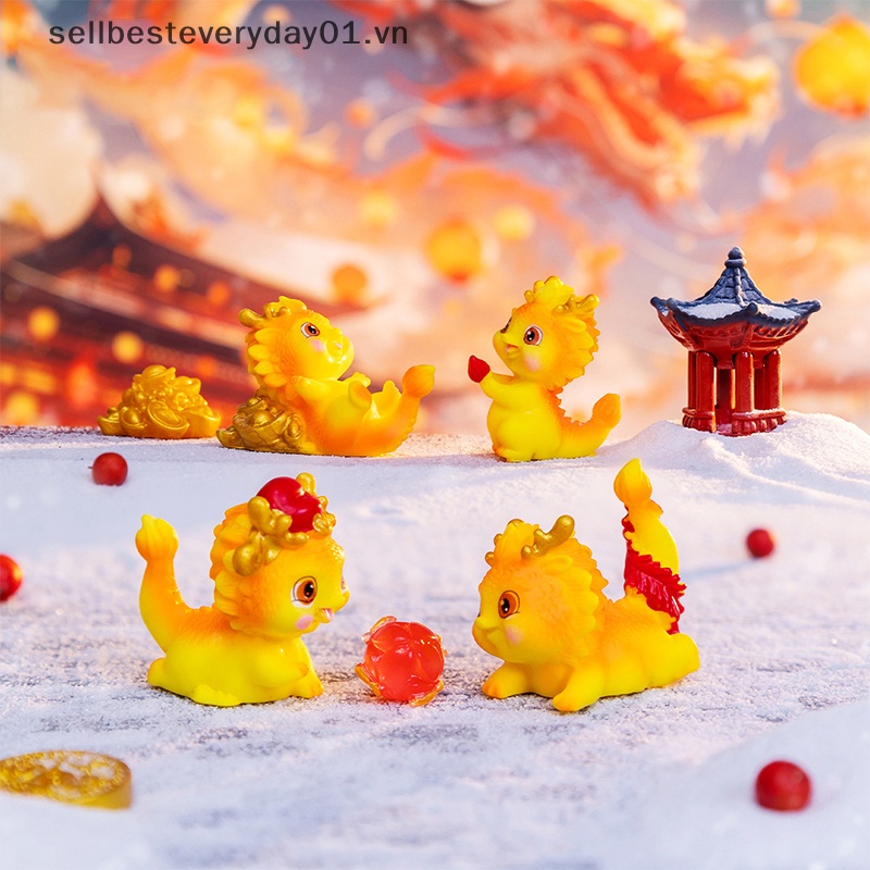 Stella & Tượng Hình Rồng Mini Dễ Thương Trang Trí Nhà Cửa Dịp Năm Mới