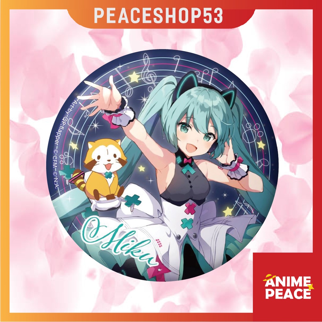 Huy hiệu Hatsune Miku Vocaloid Lấp Lánh Huy Hiệu Vocaloid Ver 4 HH46