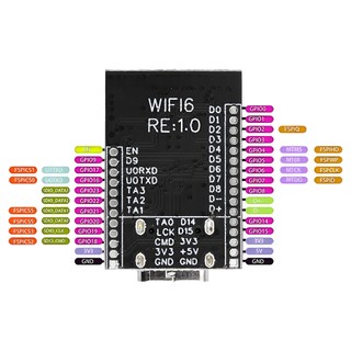 Bảng Mạch Phát Triển pcbfun esp32-c6 wifi + Mô-Đun Bluetoothrisc-v 32-bit processor type-c