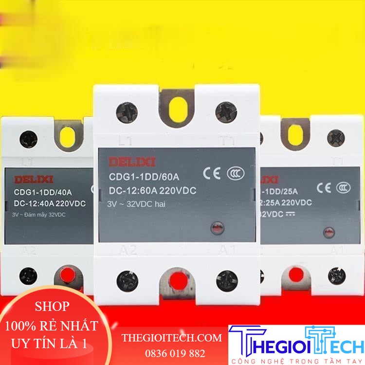 Delixi CDG1-1DD: Giải Pháp Rơle Trạng Thái Rắn Đáng Tin Cậy cho Hệ Thống Điều Khiển DC - 10A