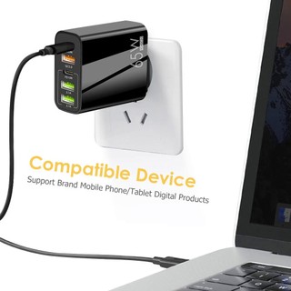 Củ Sạc Nhanh QC3.0 POCO Cổng USB C 65W
