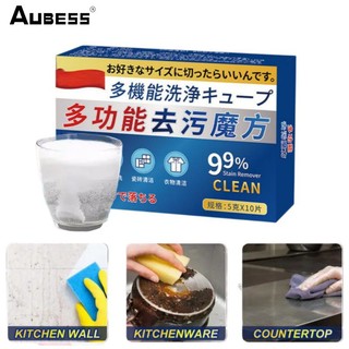 Aubess aubess 10 cái/hộp chất làm sạch đa năng gia đình chất làm sạch cân trà tẩy cặn bong bóng khử nhiễm sâu viên sủi