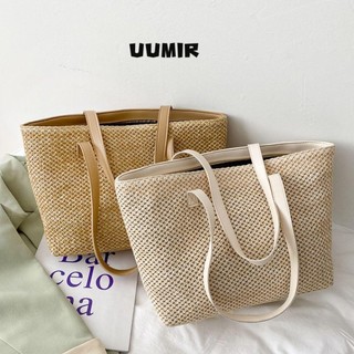 UUMIR Túi Xách Cói Đeo Vai Kích Cỡ Lớn Thời Trang Đi Biển Dành Cho Nữ