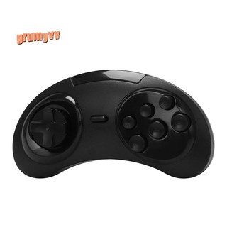 Tay cầm chơi game 6 nút có dây cho sega genesis / md pc / 2 y1301 / mac mega drive