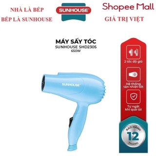 Máy sấy tóc sunhouse shd2305 xanh