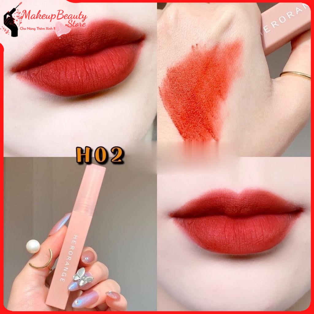 Son Kem Lì HERORANGE Thân Vuông MS 256