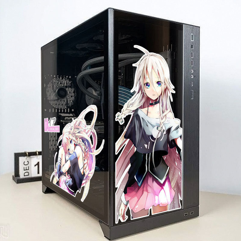 Đề Can Hai Chiều Dán Trang Trí Vỏ Máy Tính Để Bàn In Hình Anime Nhật Bản
