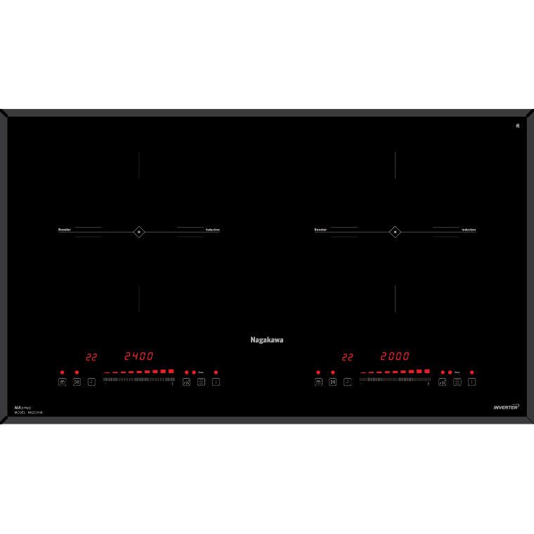 Bếp đôi điện từ Nagakawa NK2C01M - Hàng chính hãng