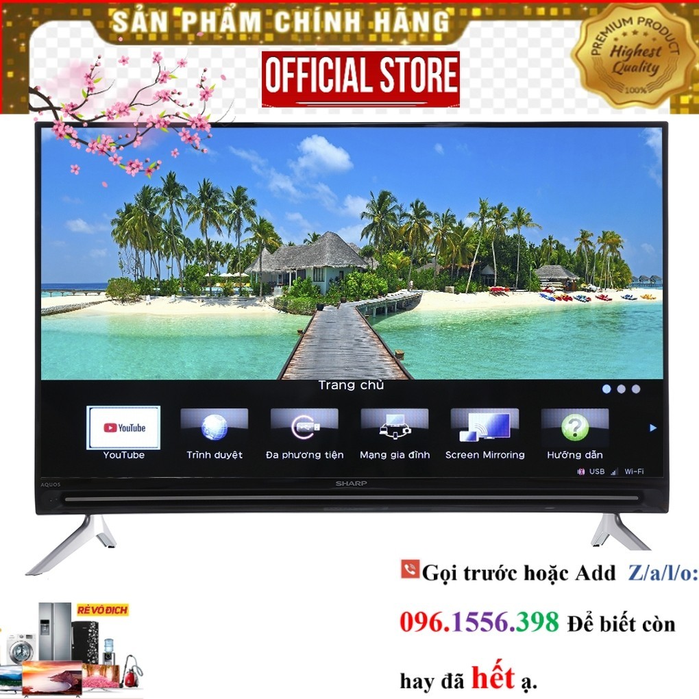 Smart Tivi Sharp 40 inch LC-40SA5500X ~P&G