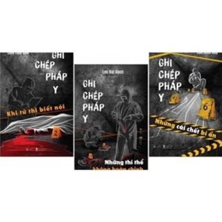 Sách Combo 3 Cuốn : Ghi Chép Pháp Y