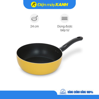 Chảo nhôm sâu chống dính đáy từ 24cm Supor H23110-SJ24