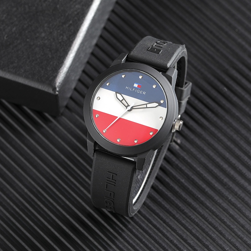 Đồng Hồ quartz Nam Dây silicone Chống Thấm Nước