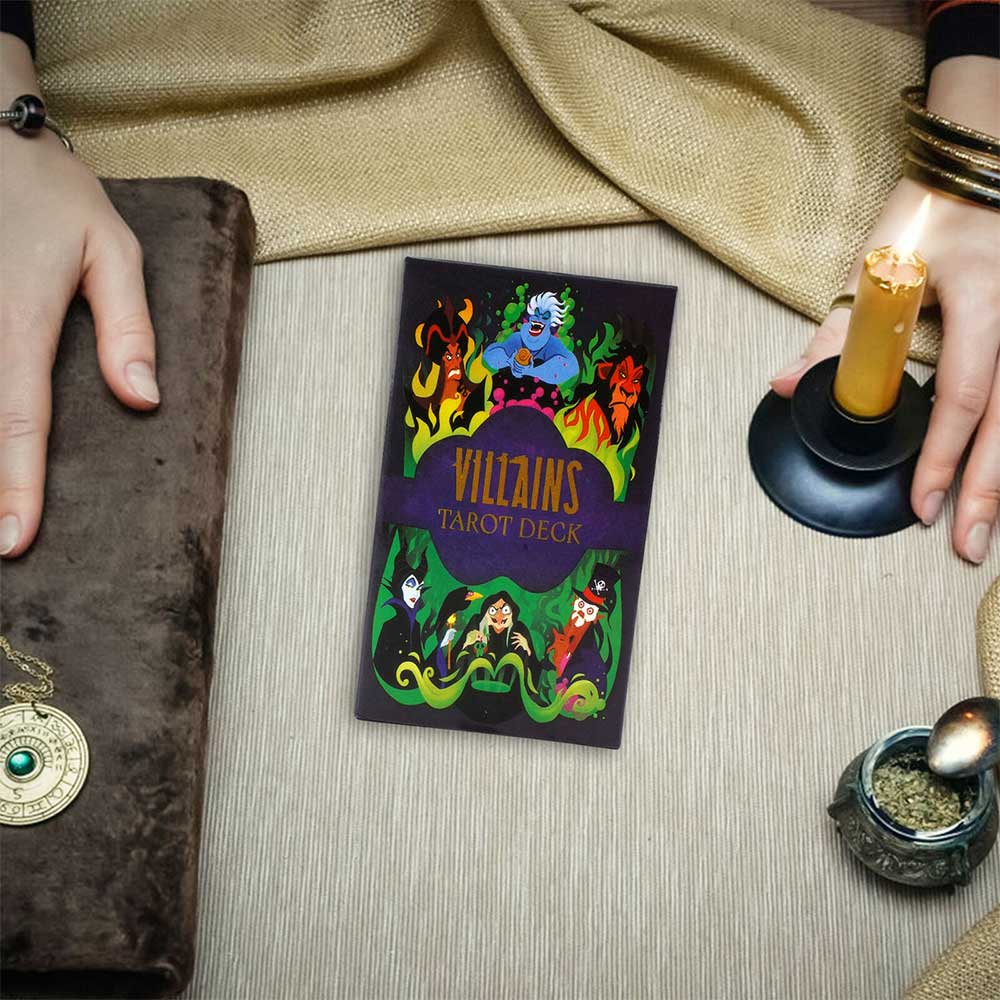 Tarot Oracle Card Mysterious Divination Board Game Villains Tarot Deck