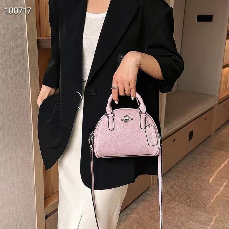 COACH Túi Đeo Chéo mini Màu Sắc Thời Trang Cho Nữ