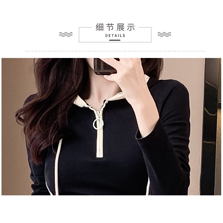 Đầm Đen Dài Qua Gối Tay Dài Có Mũ Trùm Đầu size s-3xl Thời Trang Mùa Thu 2023 Cho Nữ
