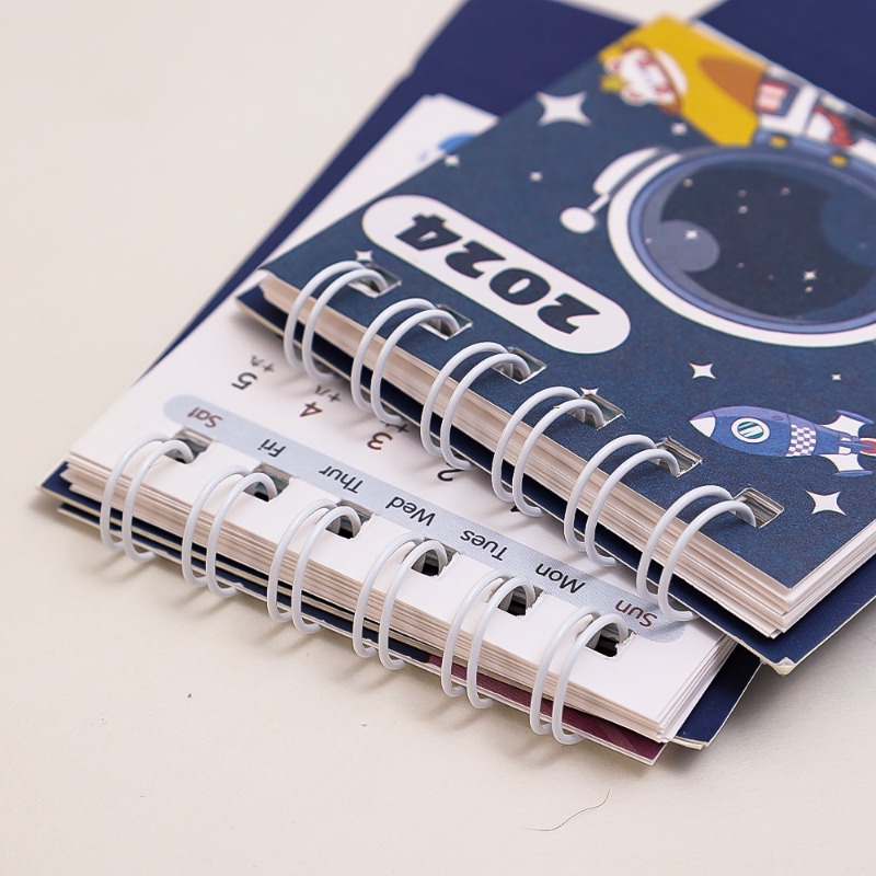 Lịch Để Bàn 2023-2024 mini Họa Tiết Hoạt Hình Dễ Thương